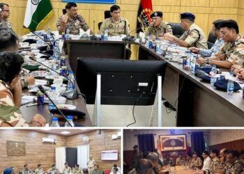 ADGP Law & Order J&K, ADGP CRPF J&K, ADGP Jammu Zone visits Doda, Kishtwar & Ramban; review Security Scenario, Law & Order, and Assembly Election Preparedness