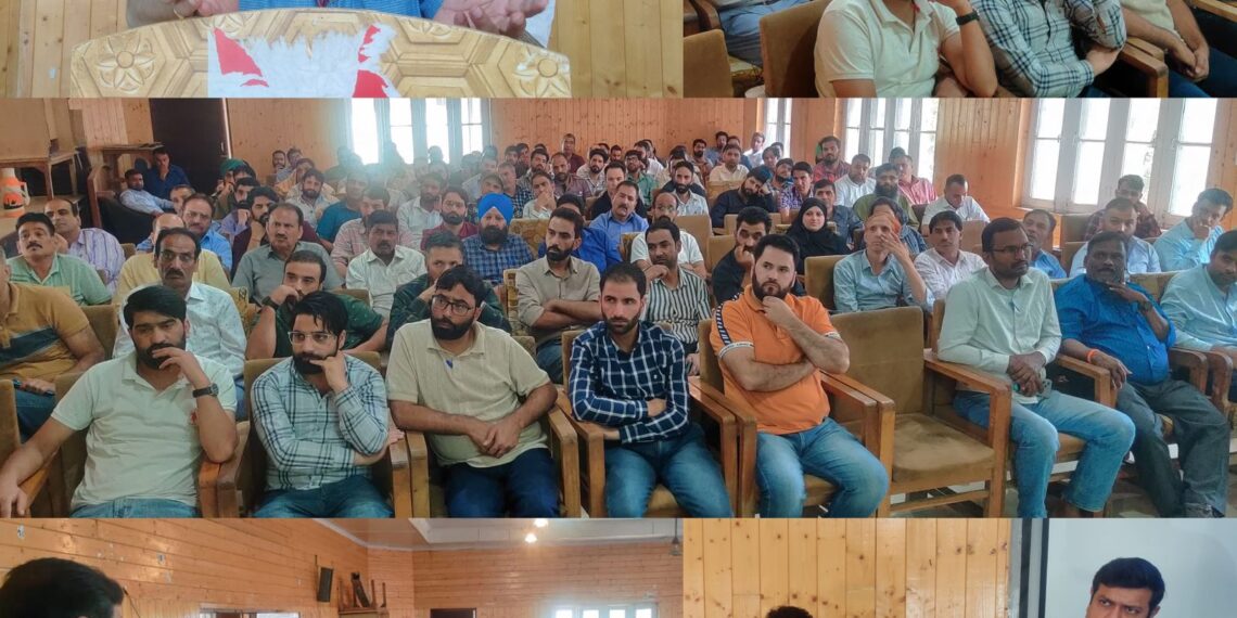 Assembly Elections- 2024 General Observer participates in Polling Staff Training programme at Pampore