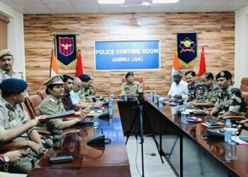 ADGP Jammu Zone holds meeting on Induction/De-induction Plan of CAPF Companies for Assembly Elections