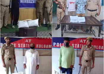 Police crackdown on drug peddlers; 11 arrested across the valley