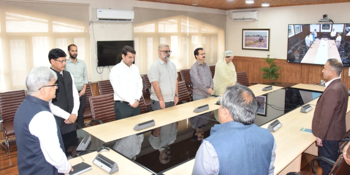 CS condoles demise of Ex-PSC Chairman, MS Pandit