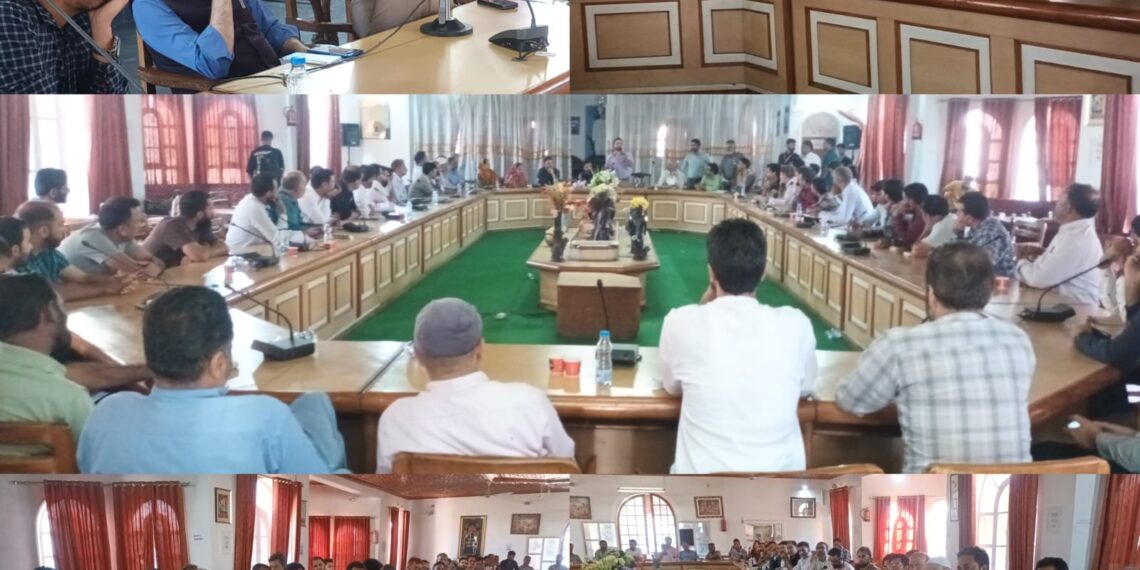 Assembly Elections-2024 RO Handwara chairs meeting with Zonal, Sectoral Magistrates & poll staff