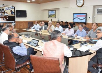 Chief Secretary reviews implementation of JKCIP in J&K