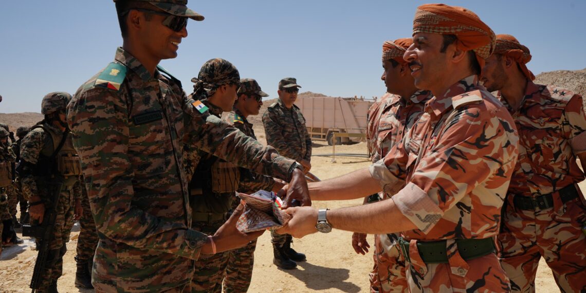 INDIA- OMAN JOINT MILITARY EXERCISE AL NAJAH V CULMINATED