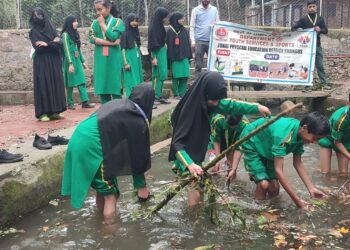 YSS Organises SWACHH BHARAT NAYA SANKALP Cleanliness Drives across J&K