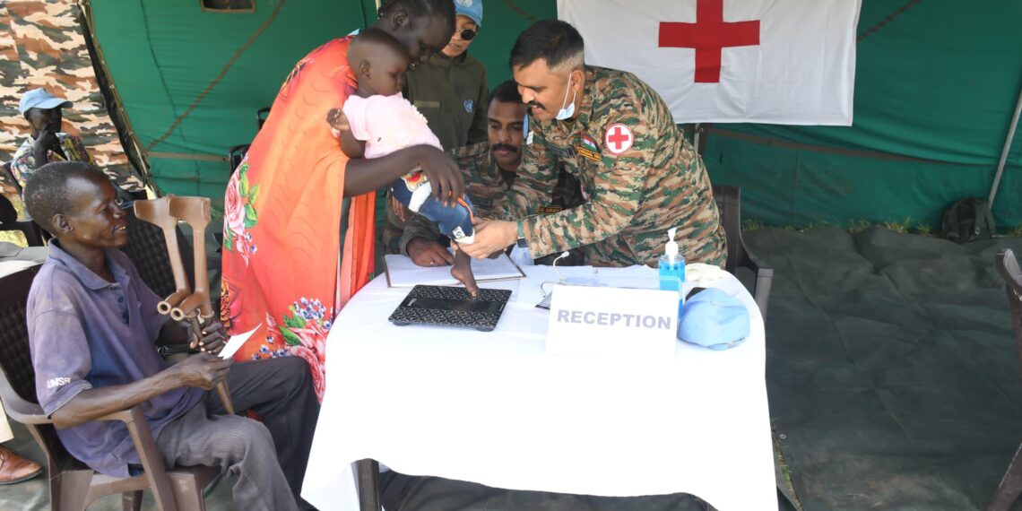 Indian Army Organises Medical and Veterinary Camp in Abyei, Providing Crucial Support to Local Communities