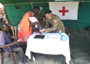 Indian Army Organises Medical and Veterinary Camp in Abyei, Providing Crucial Support to Local Communities