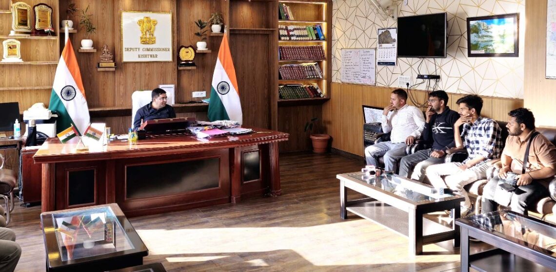 Assembly Election-2024 DEO Kishtwar interacts with Media Persons on reporting guidelines for Counting Day