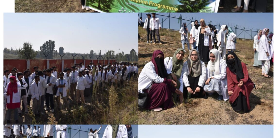 GMC Srinagar adopts Eco-Friendly Approach under Family Adoption Program