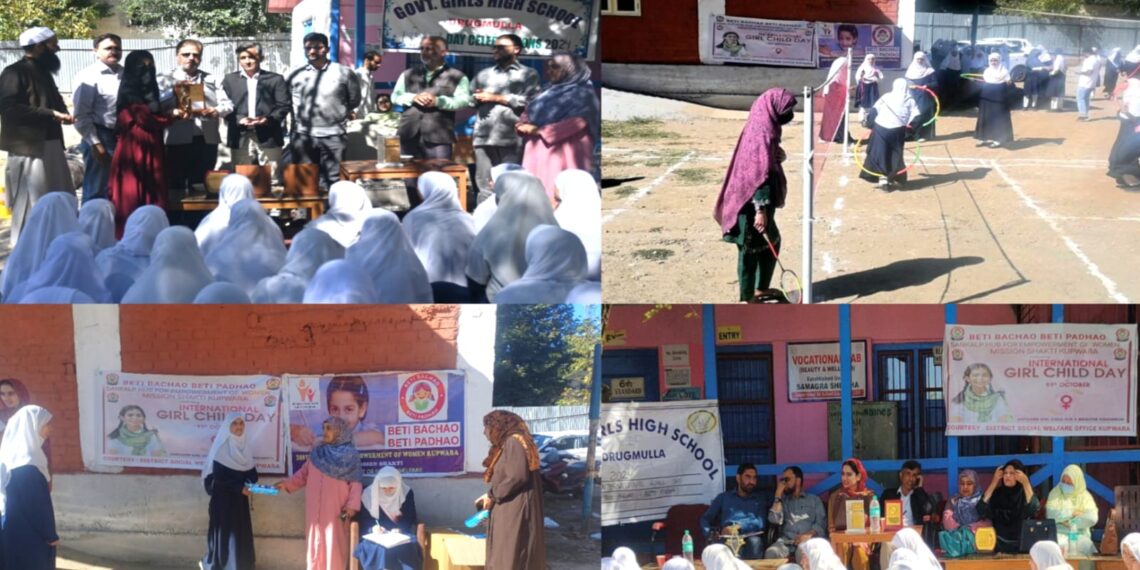 International Day of the Girl Celebrated at Govt. Girls High School,  Drugmulla Kupwara