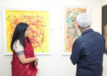 Art Enthusiasts Marvel at the Fusion of Creativity and Service at Rang Prasang Exhibition