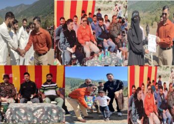 انڈین آرمی اور لوکل کرکٹ ایسوسی ایشن نے منوان پریمیئر  کرکٹ لیگ 2024 سیزن 09 کا آوورا، کپواڑہ میں افتتاح کیا