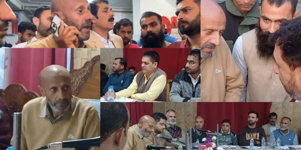 انجینئر رشید نے کرناہ میں افسران کی جائزہ میٹنگ طلب کی