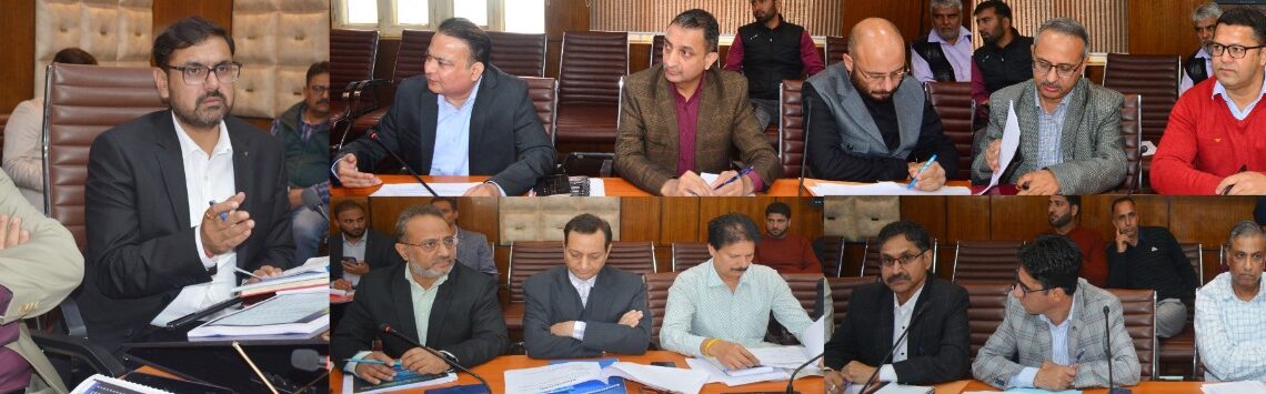 Satish Sharma reviews functioning of Transport Department; emphasises incorporation of innovative ideas