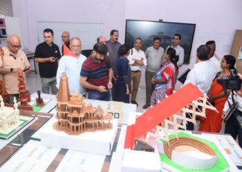 میڈیا ٹور چوتھا دن : جموں کشمیر کے صحافیوں نے نیشنل اسکل ٹریننگ انسٹی ٹیوٹ ودھیا نگر کا دورہ