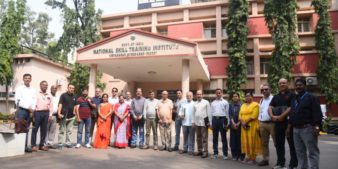 Jammu & Kashmir Media Delegation Explores Skill Development at NSTI, Vidyanagar