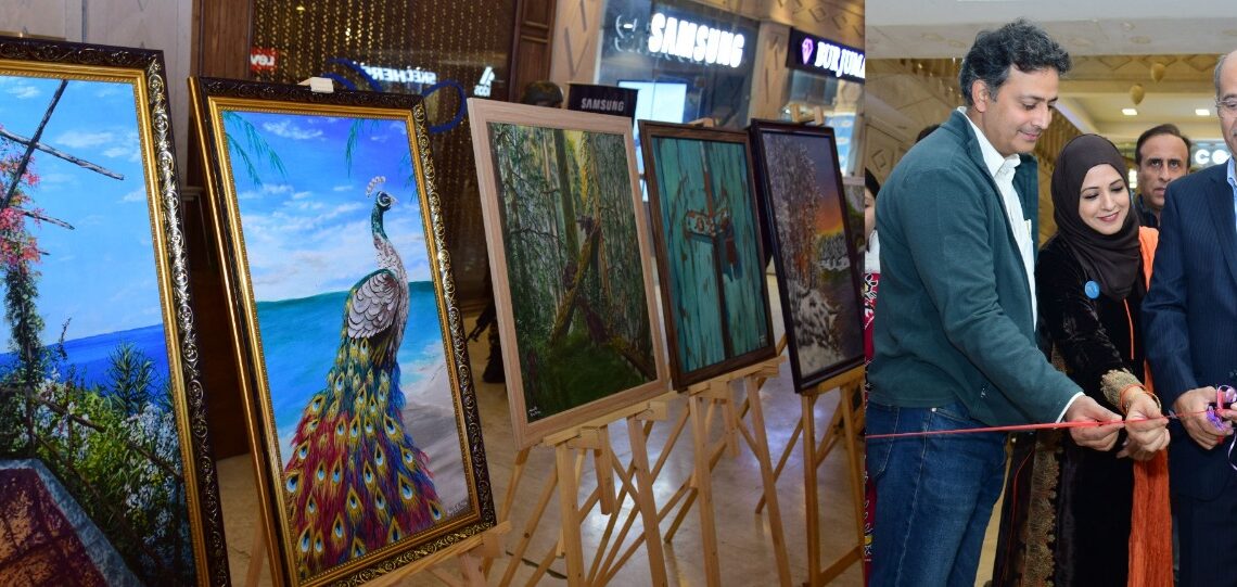 Second Lives Art Guild holds 2 day Art exhibition at City Mall, Lal Chowk