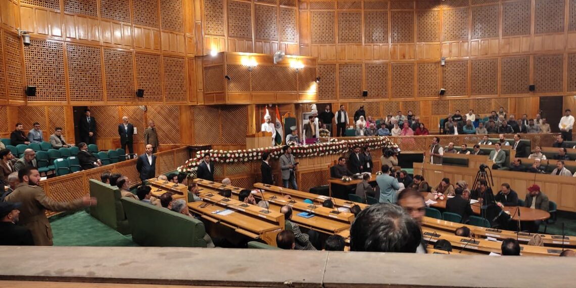 Obituary reference: J&K Legislative Assembly begins with tributes to 57 late leaders