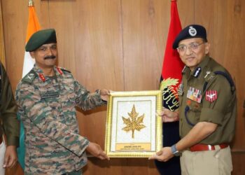 ADGP Jammu Zone Bids Farewell to Outgoing GOC, Delta Force