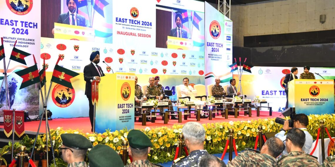 MEGA DEFENCE EVENT “EAST TECH 2024” KICKS OFF AT BISWA BANGLA MELA PRANGAN, KOLKATA