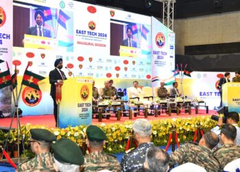 MEGA DEFENCE EVENT “EAST TECH 2024” KICKS OFF AT BISWA BANGLA MELA PRANGAN, KOLKATA