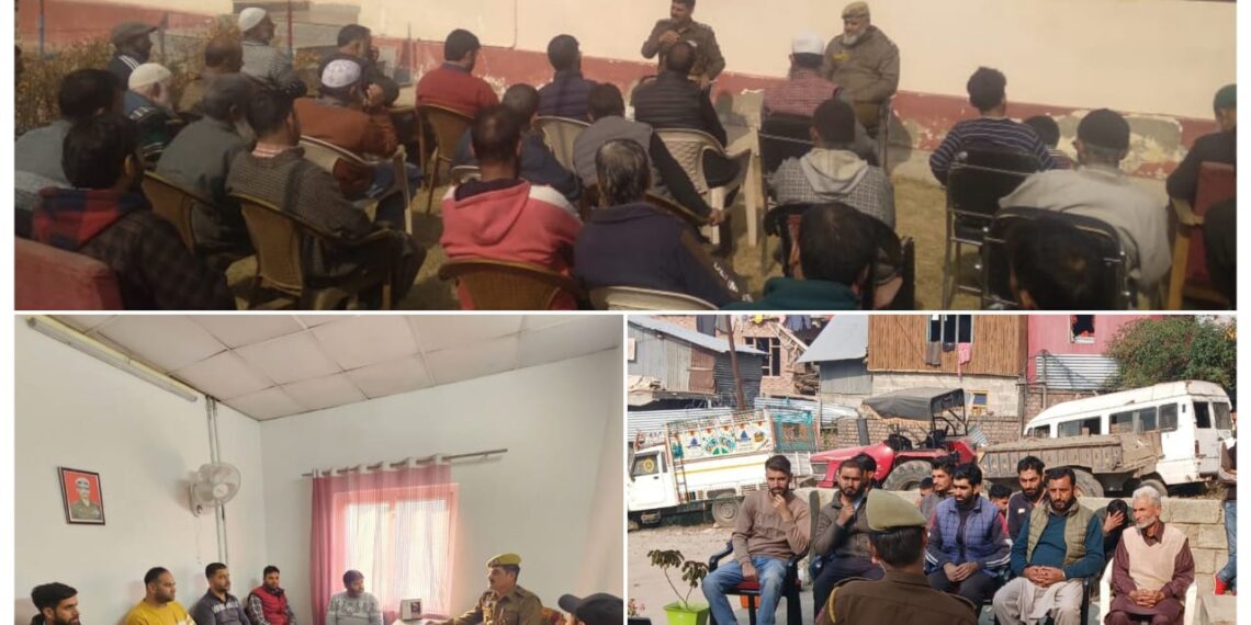 Police facilitates PCPG meetings in Kulgam