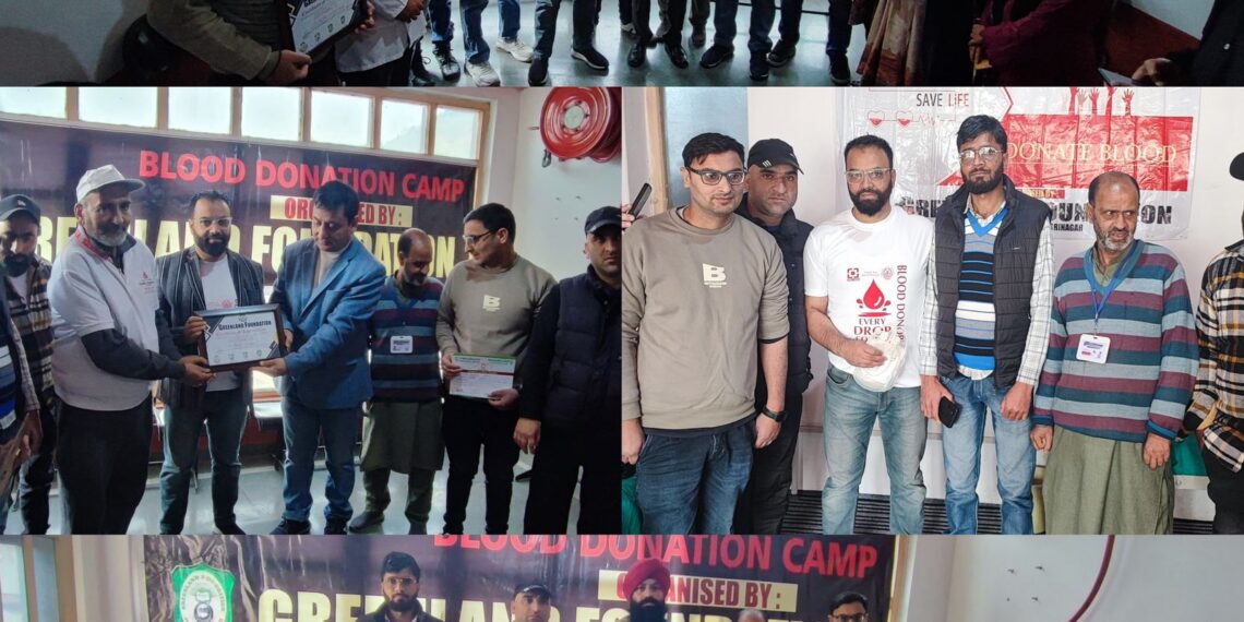RED DROP Organizes Successful Blood Donation Camp in Hawal, Srinagar