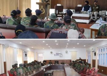 ADGP Jammu Zone reviews operational preparedness of district Doda