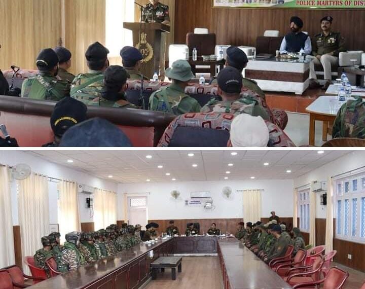 ADGP Jammu Zone reviews operational preparedness of district Doda