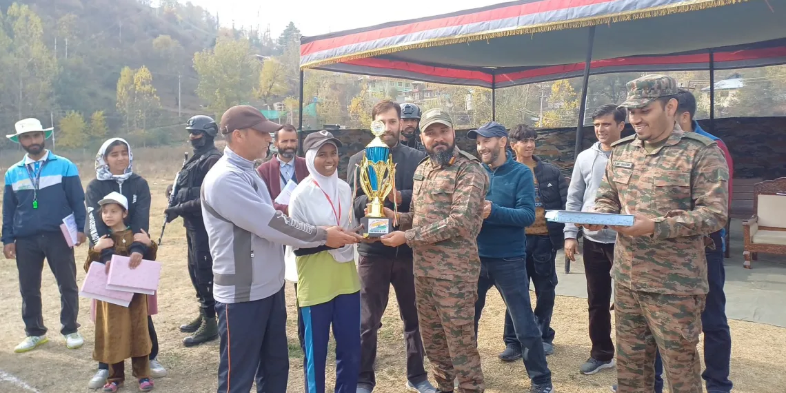 Indian Army Organizes Col Santosh Mahadik Inter-School Girls Kho-Kho Tournament in Kupwara