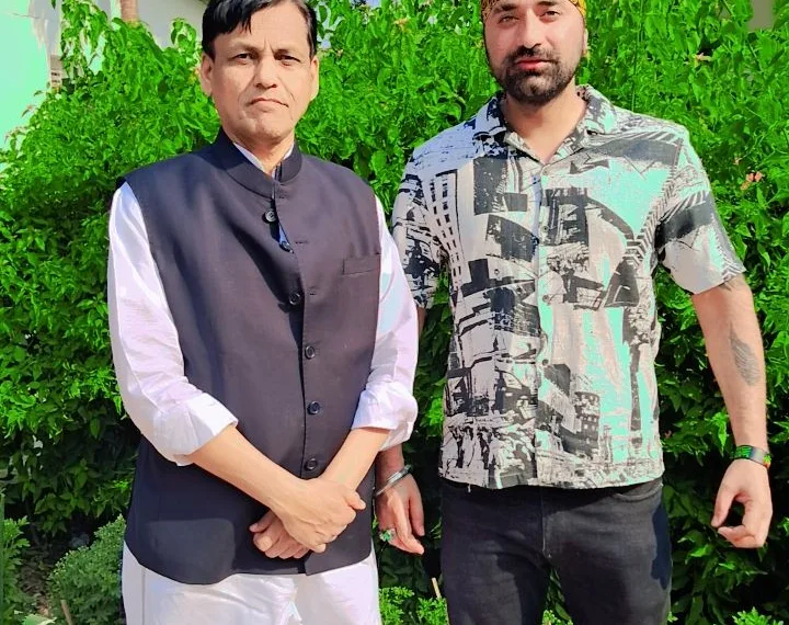 Bollywood Actor Gagandeep Singh Meets Minister of State Shri Nityanand Rai