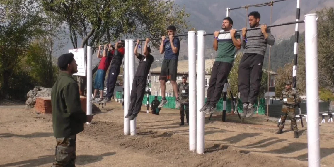 Successful Ta Recruitment Rally In Kashmir Valley