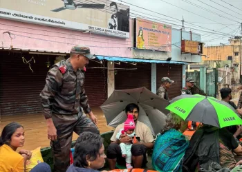Flood Relief Operations: Indian Army Assists in Puducherry Amid Cyclone Fengal