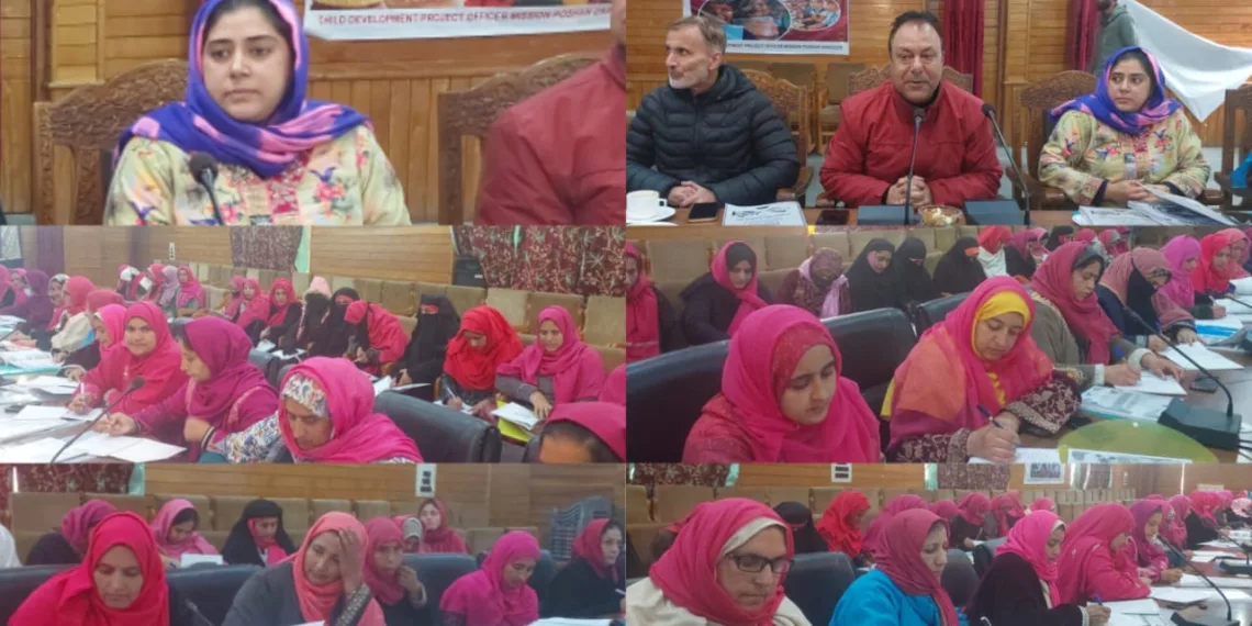 “Poshan Bhi Padhai Bhi” Training and Awareness Program Launched in Sopore