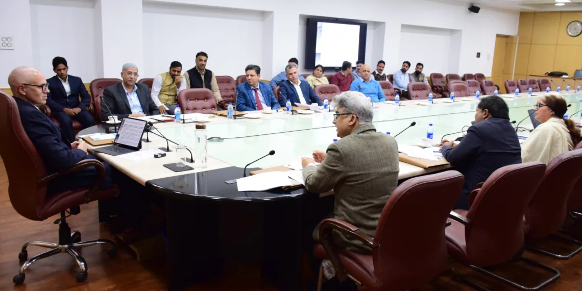 Chief Minister Omar Abdullah chairs review meeting of GAD