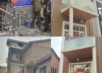 Police Attaches Properties, Worth Crores, of Drug Peddlers in Srinagar