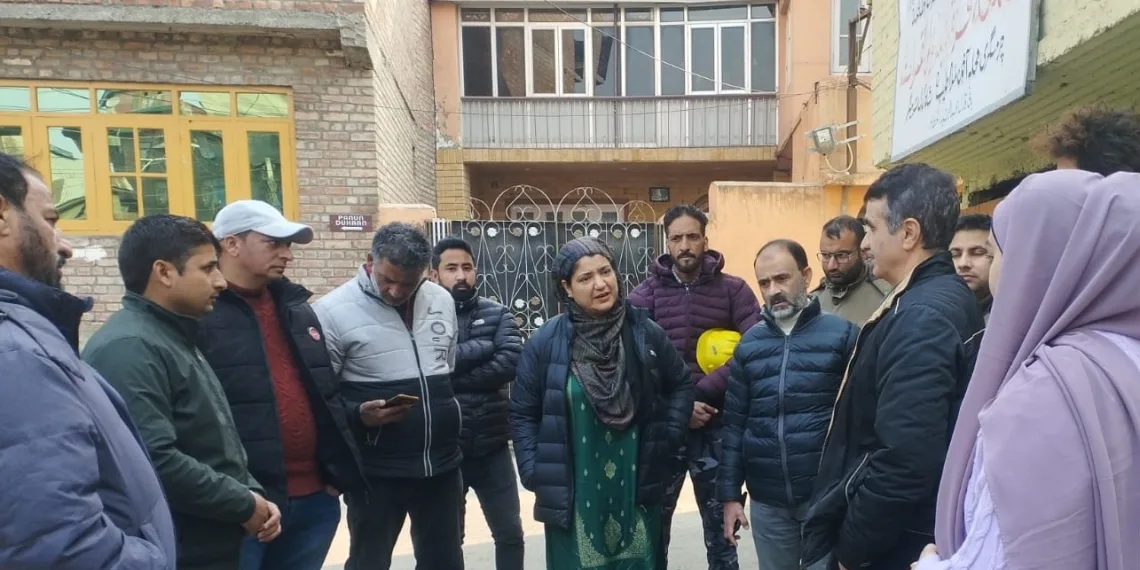 Chief Engg (Disb) KPDCL inspects electric infra works under RDSS