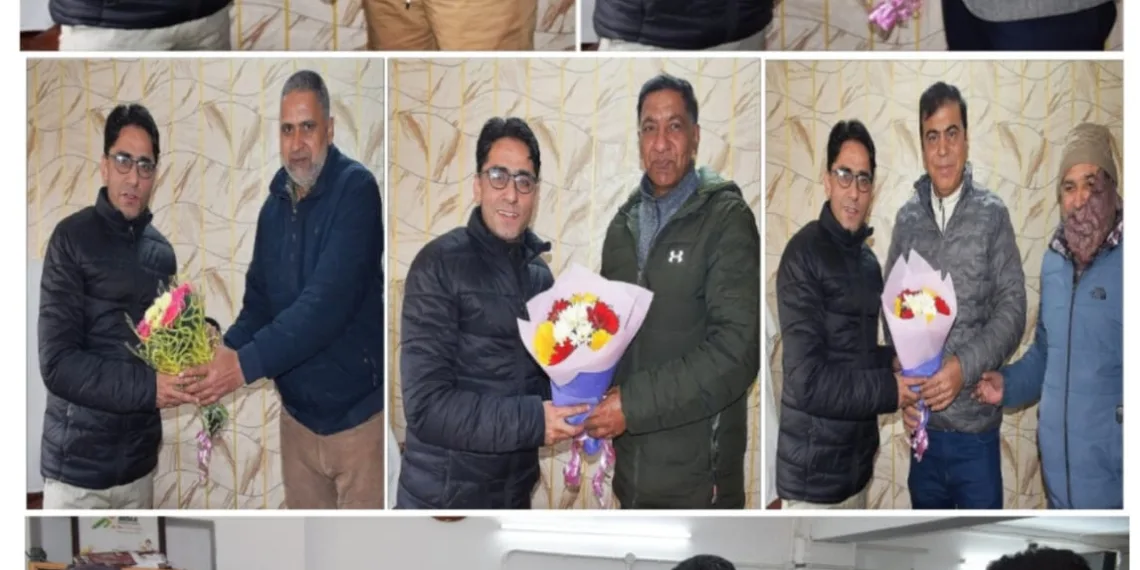 Syed Shahnawaz Bukhari assumes charge of Joint Director Information Kashmir