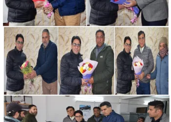 Syed Shahnawaz Bukhari assumes charge of Joint Director Information Kashmir