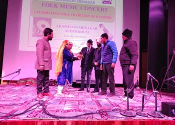 Akashvani Srinagar Hosts Enthralling Folk Musical Concert