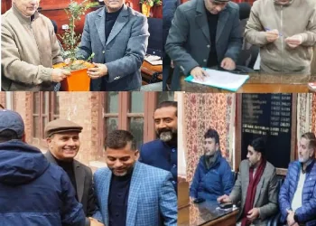 Dr. GN Itoo takes charge as Director School Education Kashmir