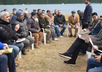 Chief Minister Omar Abdullah listens to people’s grievances