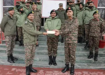 Northern Army Commander Visits Chinar Corps