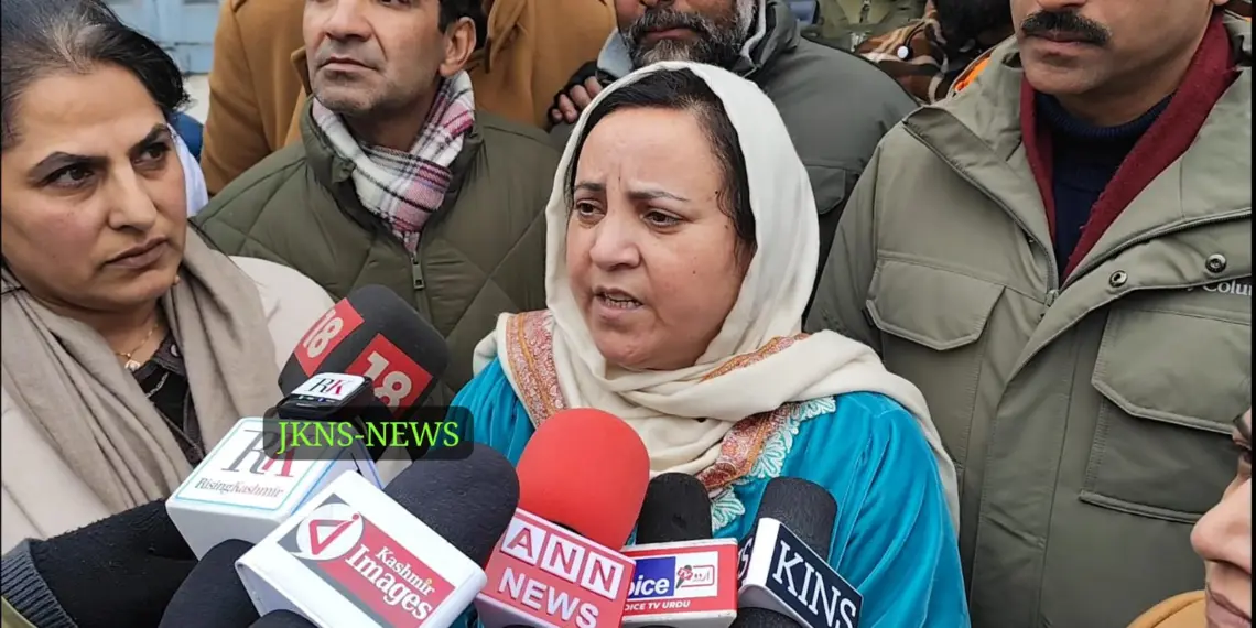 No Compromise on Patient Care in J&K Hospitals: Health Minister Sakina Itoo