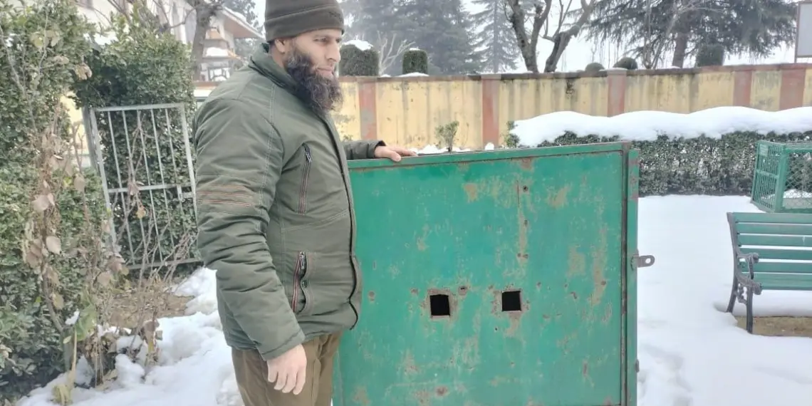 Wildlife department Kulgam captures, releases Black Bear safely