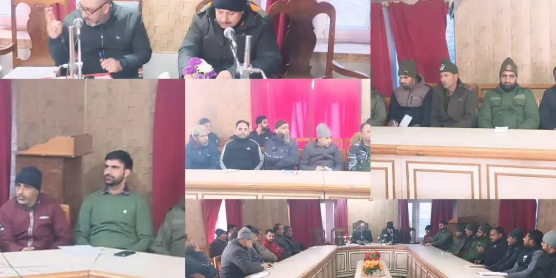 SDM Karnah Reviews Preparations for Republic Day 2025 at Mini-Secretariat Tangdar