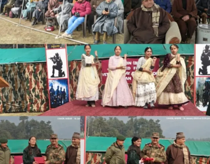 Indian Army Organised a Veterans Rally at Chak-Kigam