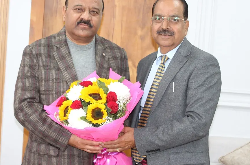 VC SKUAST calls on Dy CM