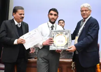 GVEI student secures 1st position at IMD State-Level Meteorology Olympiad