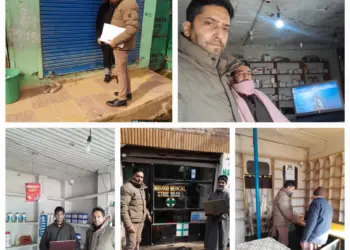 Operation of 02 Medical Sale establishments shut for non-compliance of CBS at Kulgam